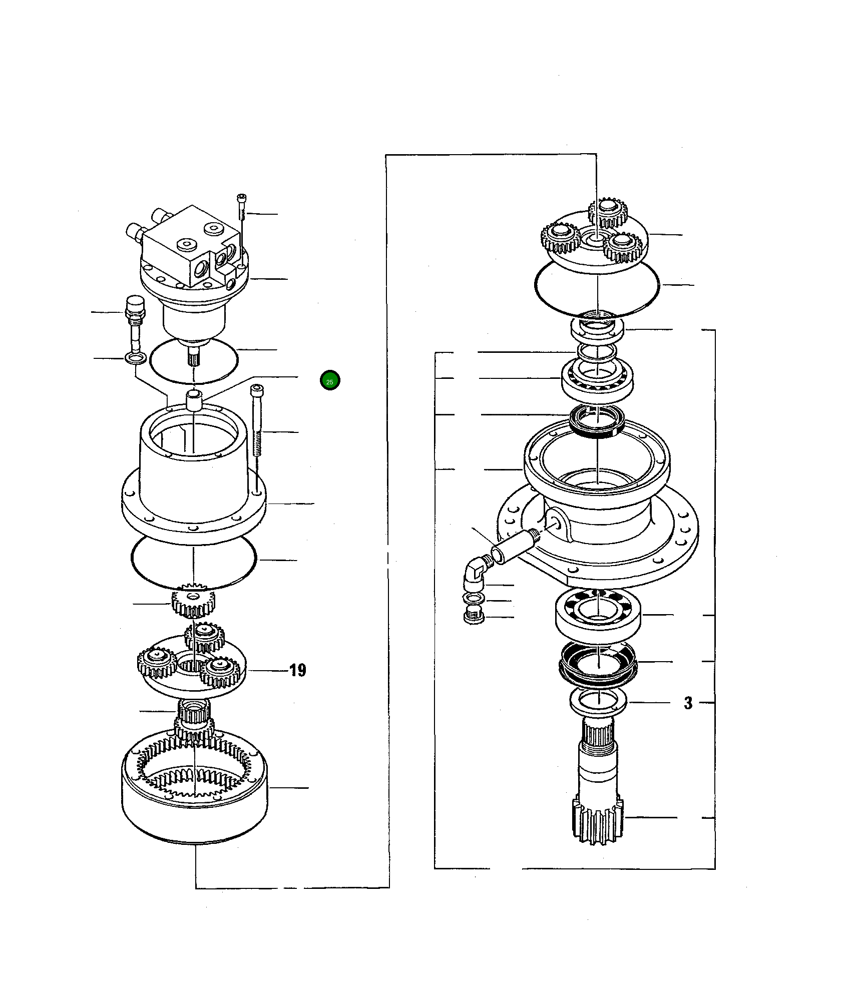 Кольцо уплотнительное (O-Ring) 855021156  Komatsu