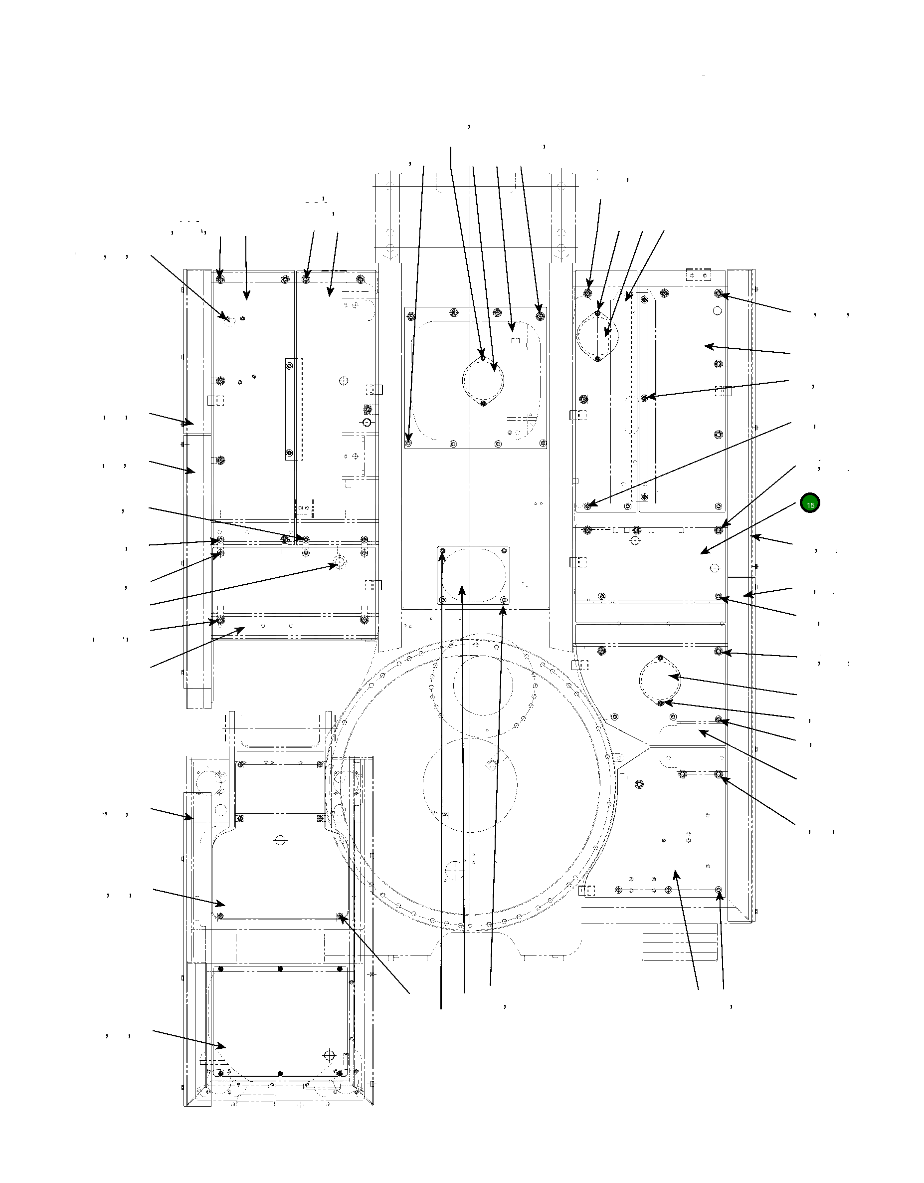Крышка 207-54-KC050 Komatsu