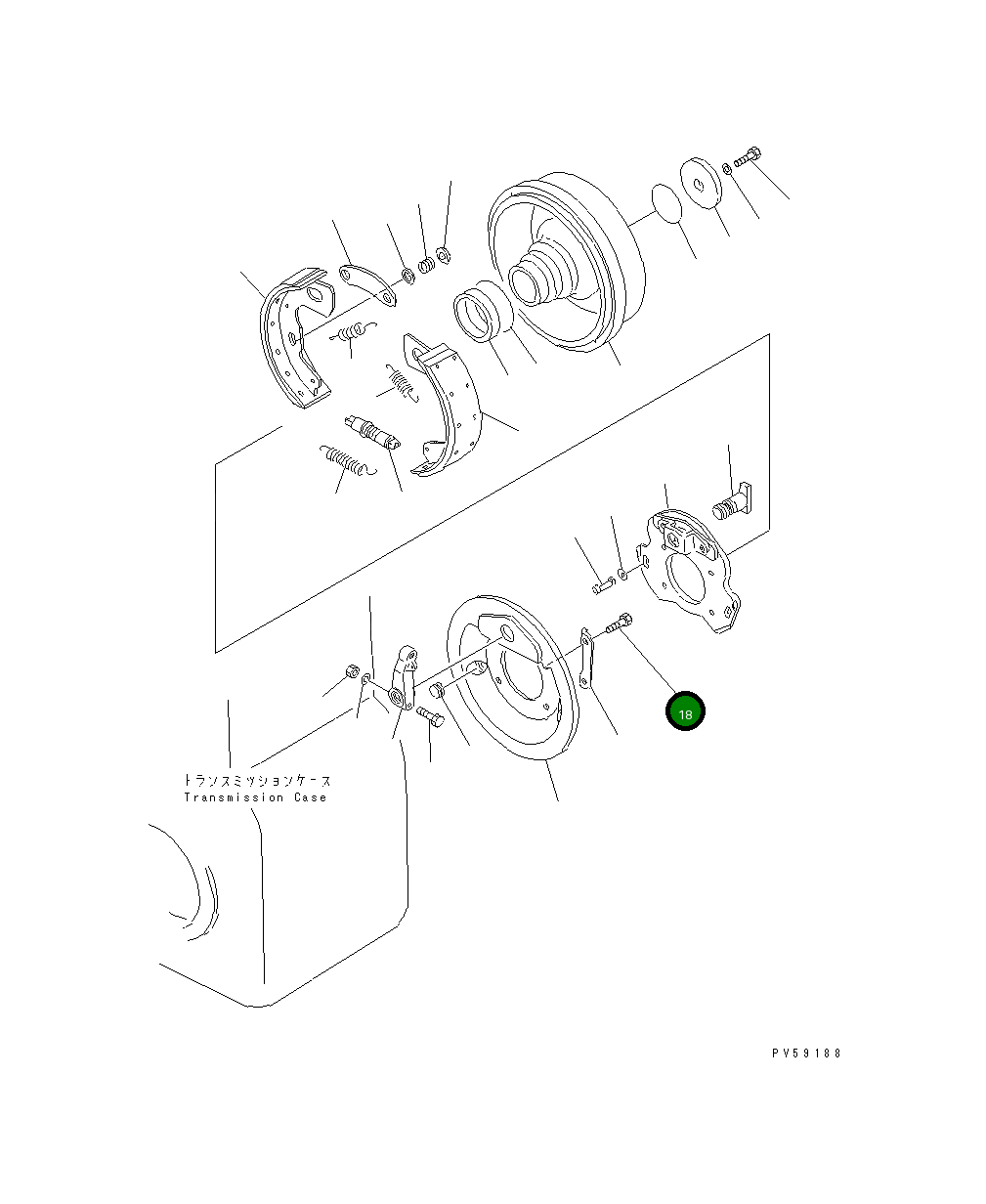 Болт 232-32-53330 Komatsu