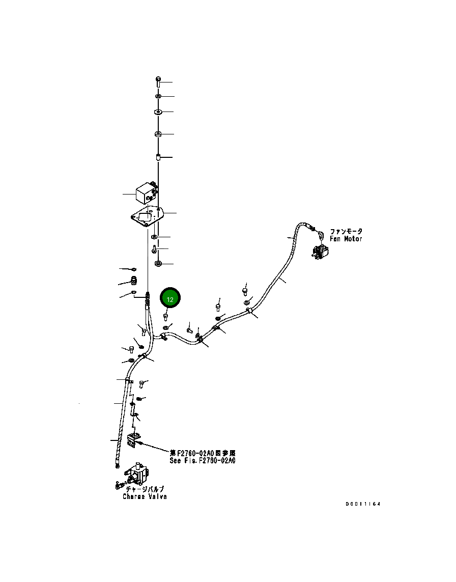 Кольцо уплотнительное (O-Ring) 419-18-B1020 Komatsu