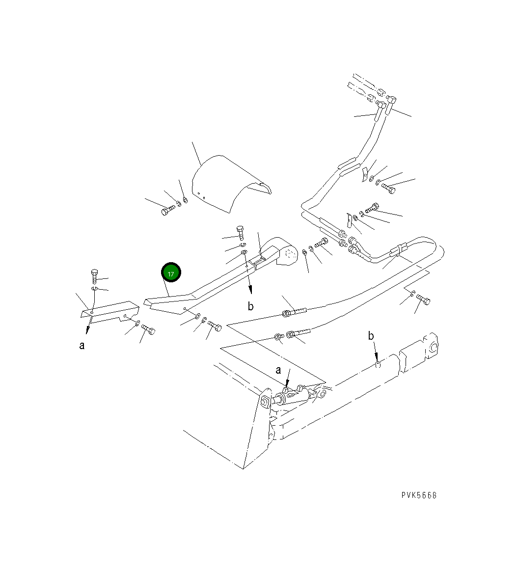 Крышка 10G-62-24121 Komatsu