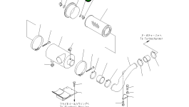 Кольцо 600-181-1970 Komatsu