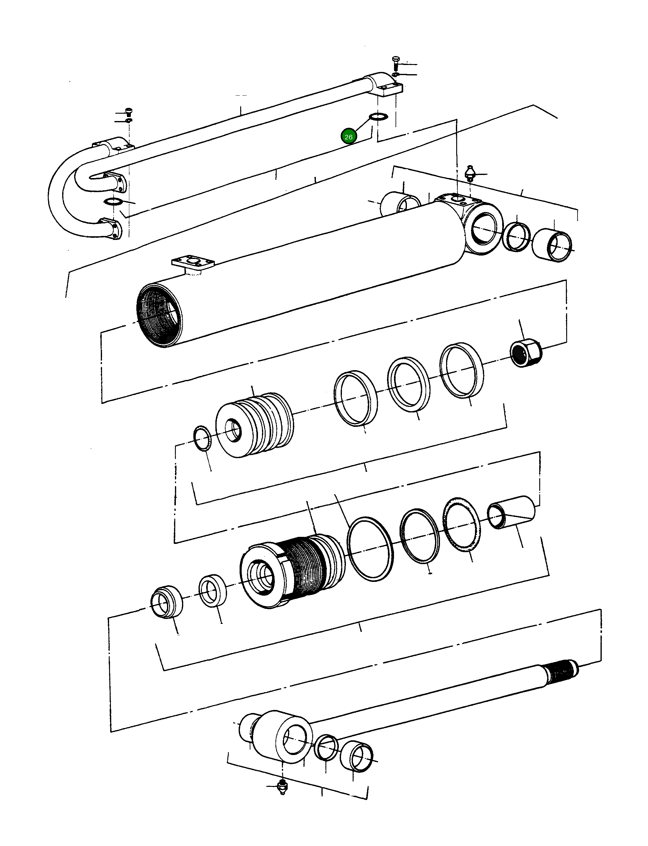 Кольцо уплотнительное (O-Ring) 359307X1 Komatsu