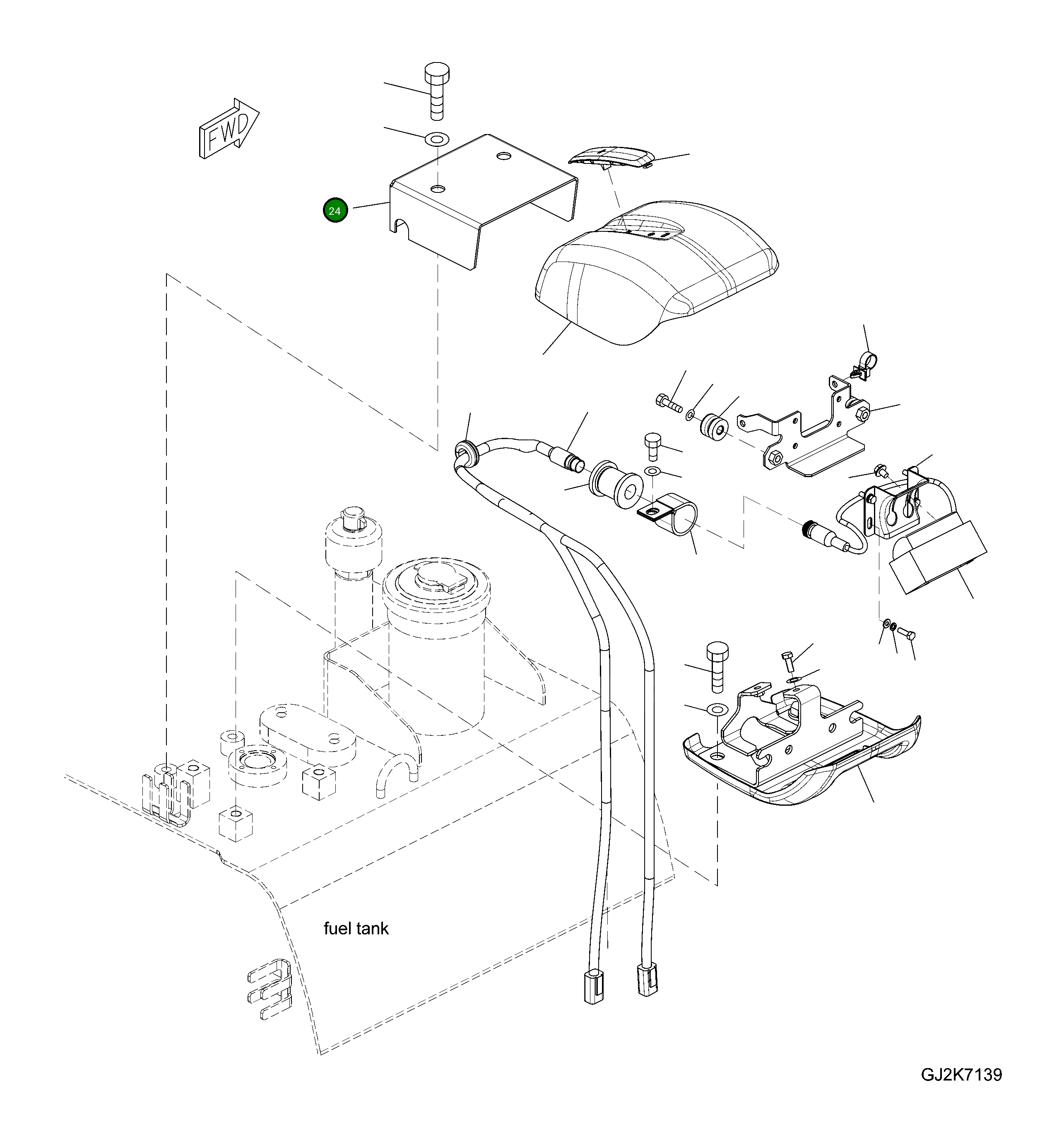Крышка 20G-06-41620 Komatsu