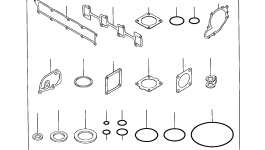Кольцо уплотнительное (O-Ring) YM24316-240100 Komatsu