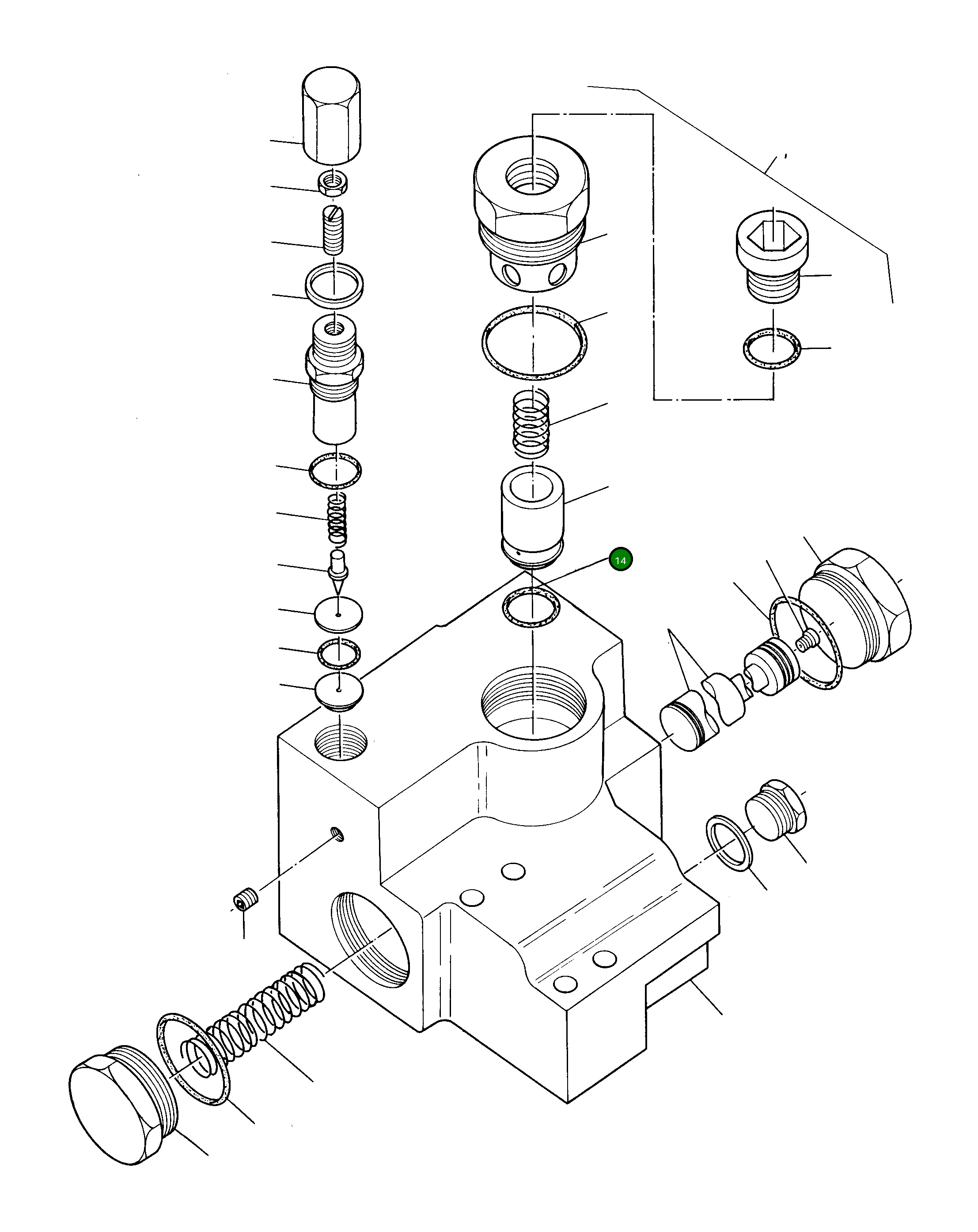Кольцо уплотнительное (O-Ring) 2951813M1  Komatsu