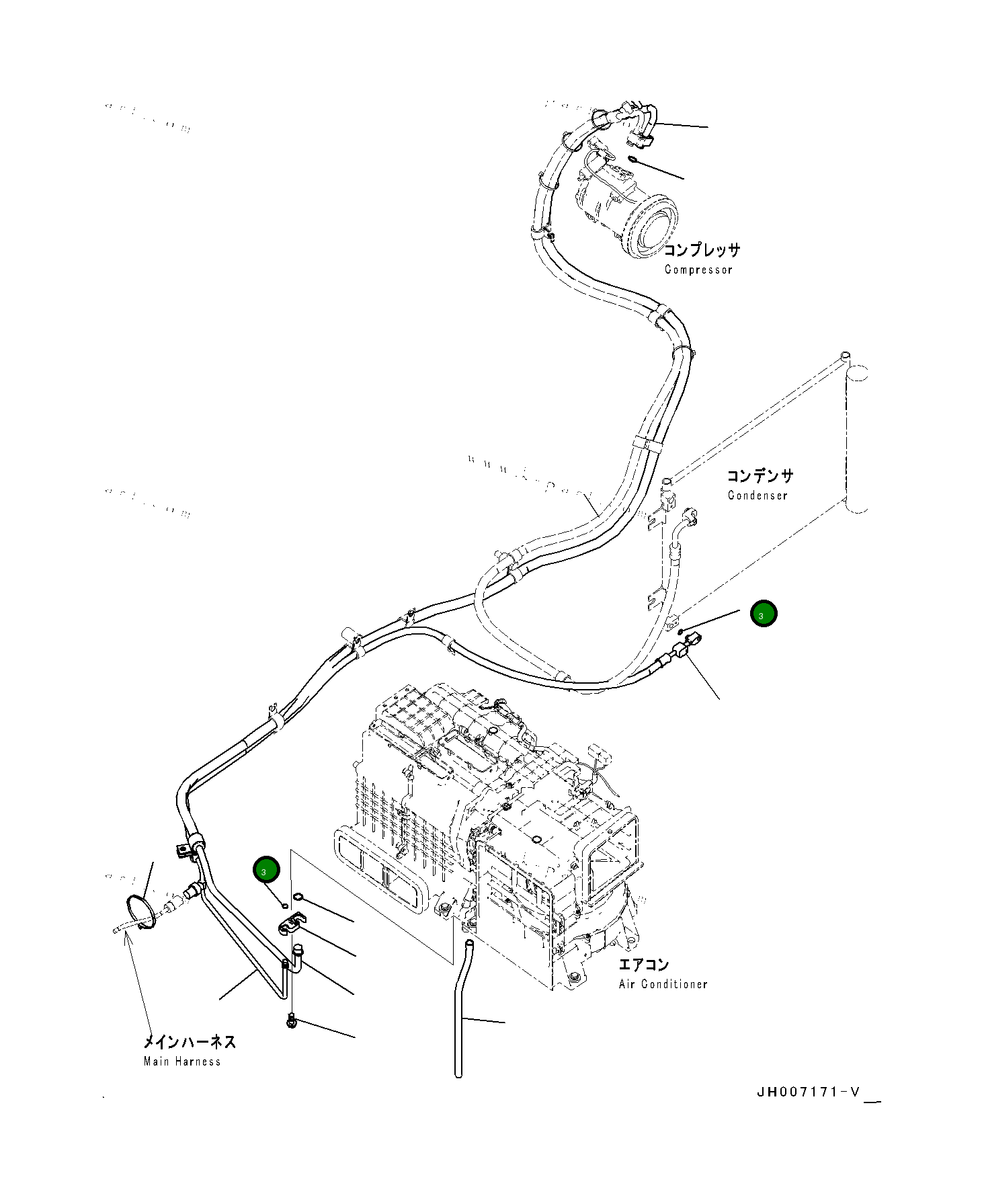 Кольцо уплотнительное (O-Ring) 20Y9793150 Komatsu