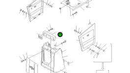 Крышка 114-54-41271 Komatsu