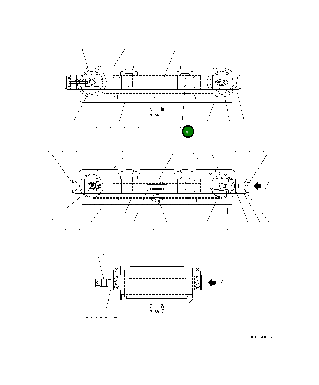 Болт MFT0000031 Komatsu