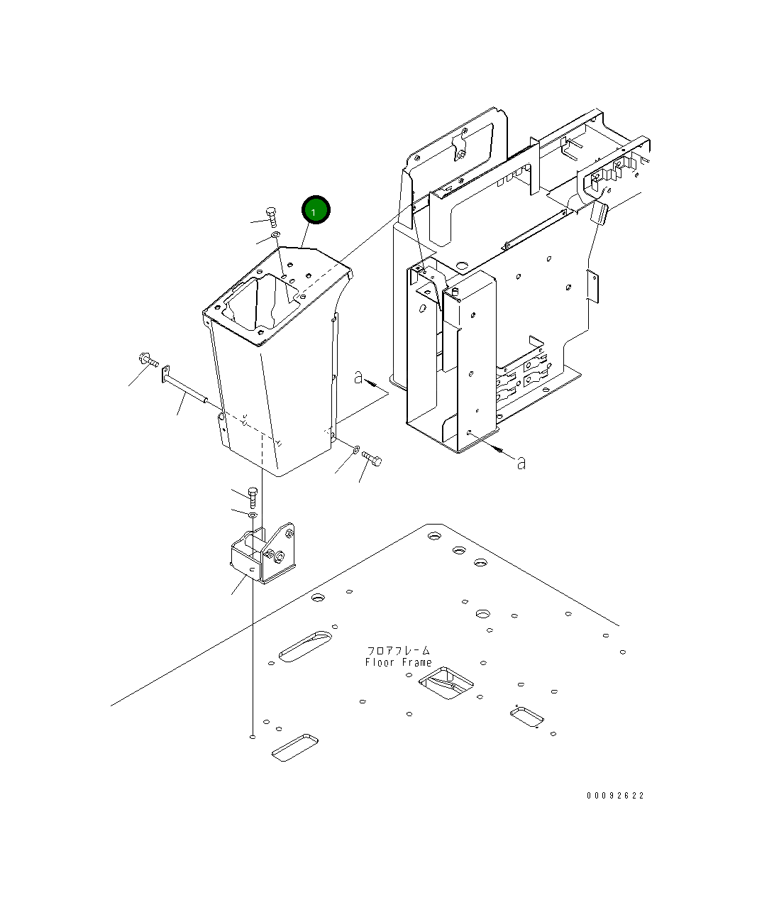 Крышка 423-43-31730 Komatsu