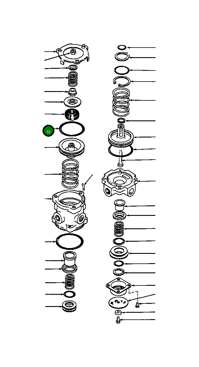 Кольцо уплотнительное (O-Ring) 236 183 R1 Komatsu