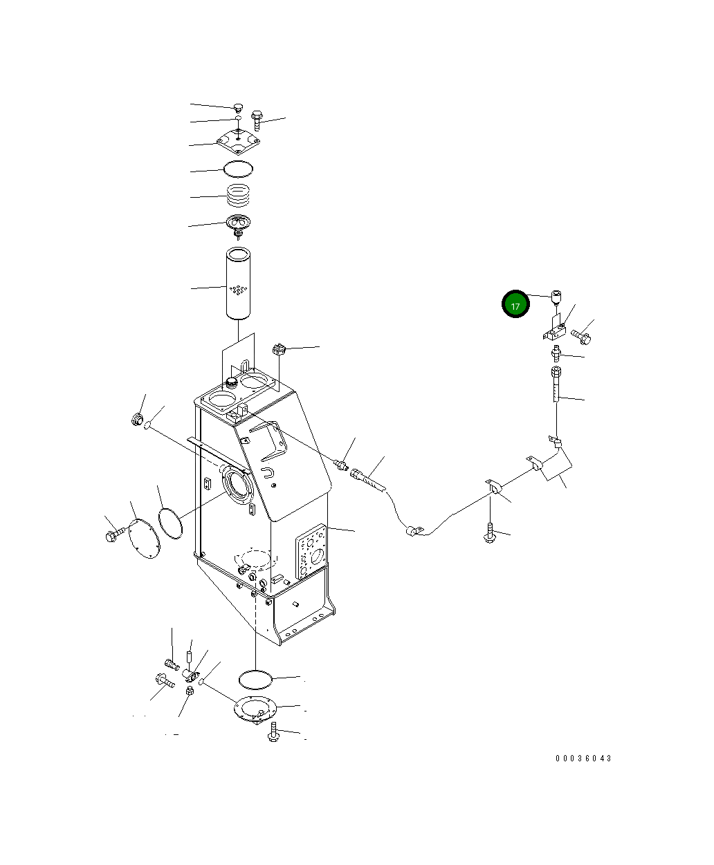 Кольцо уплотнительное (O-Ring) 41E-60-15150 Komatsu