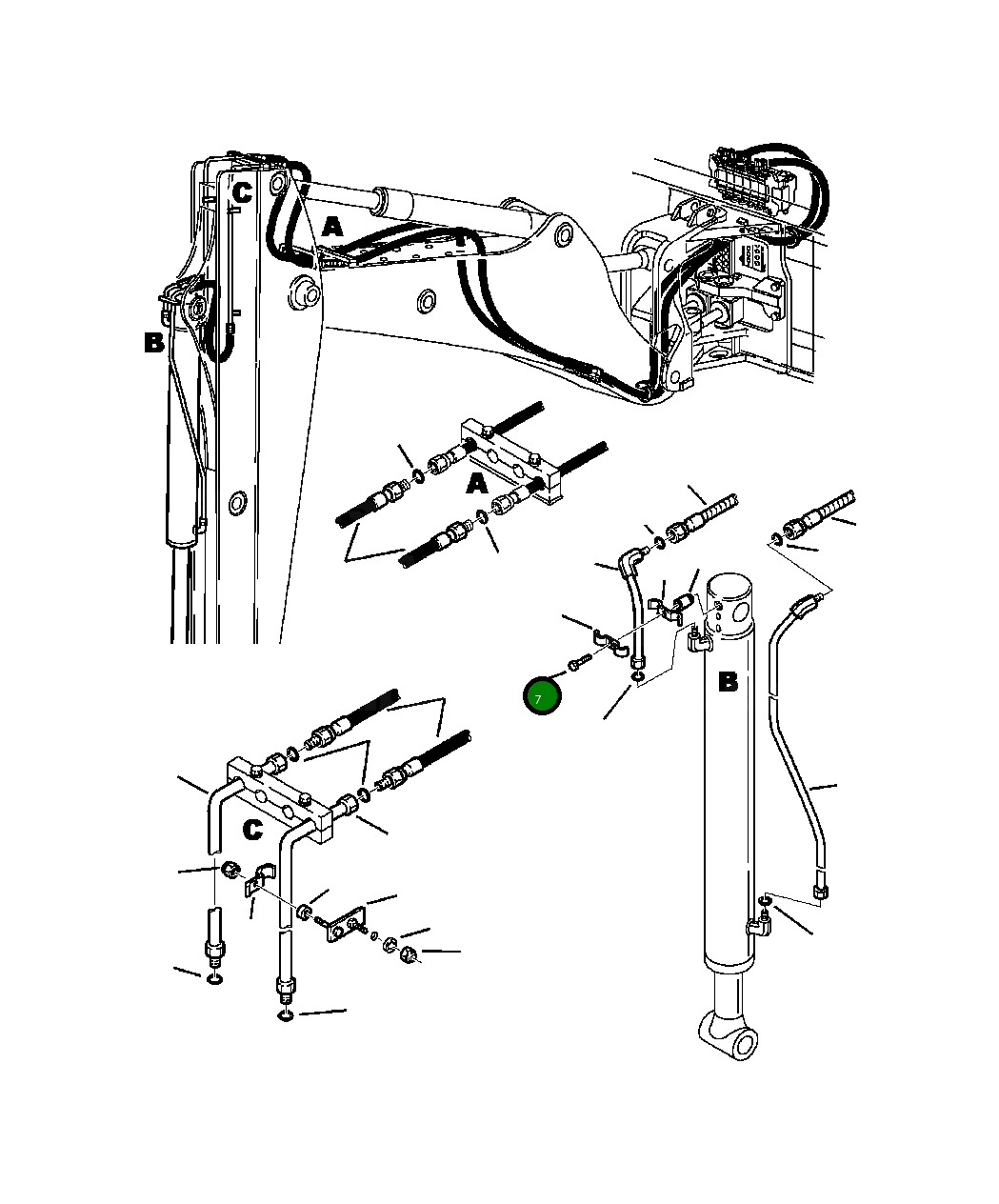 Болт 801015560 Komatsu