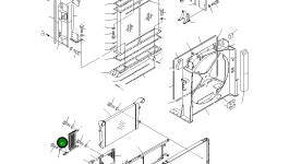 Крышка 209-03-77380 Komatsu