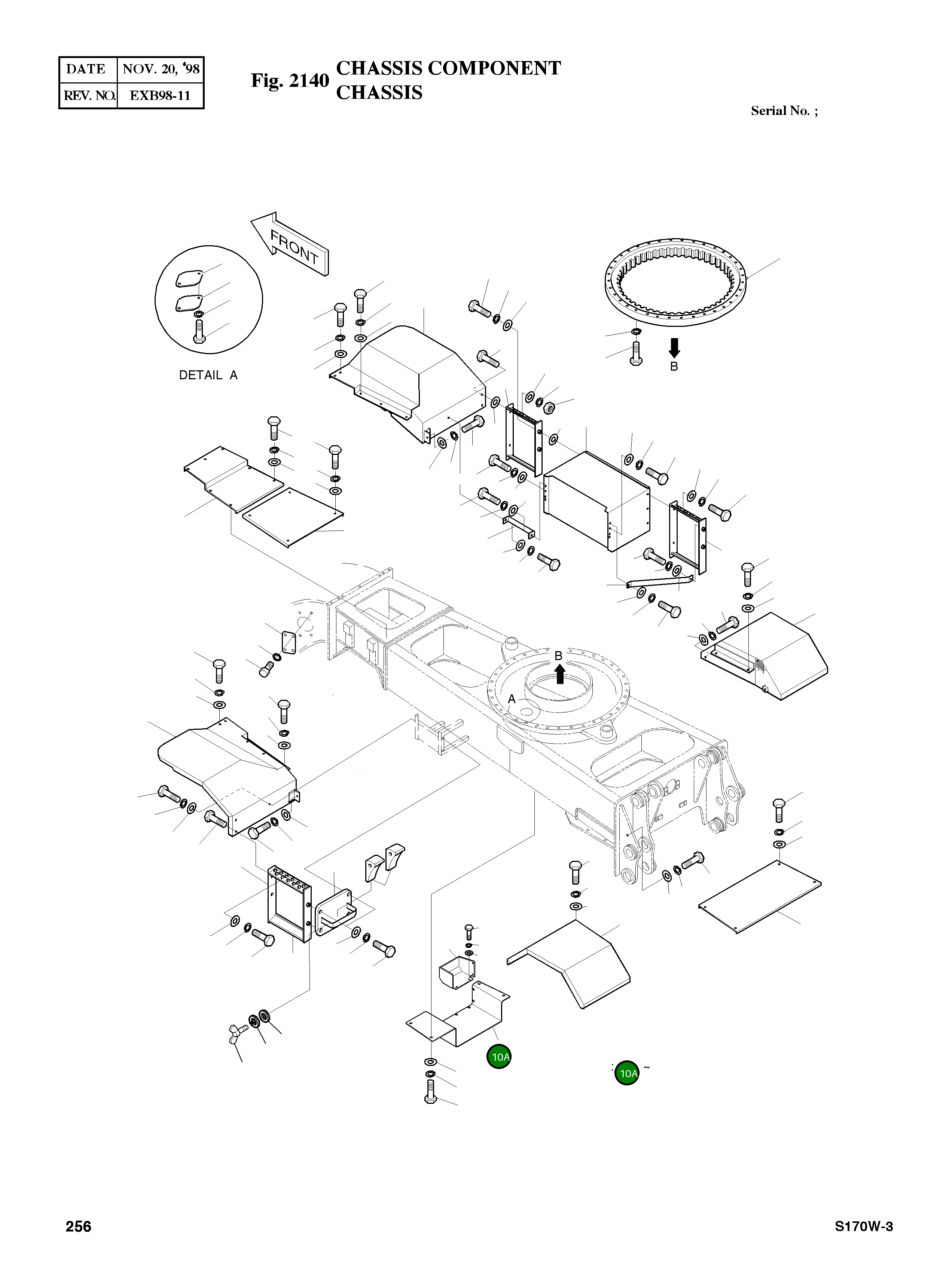 Крышка 2621-3439 Komatsu