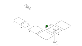 Крышка 2627-1915B Komatsu