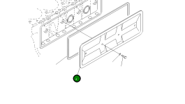 Крышка 6737-42-3110 Komatsu