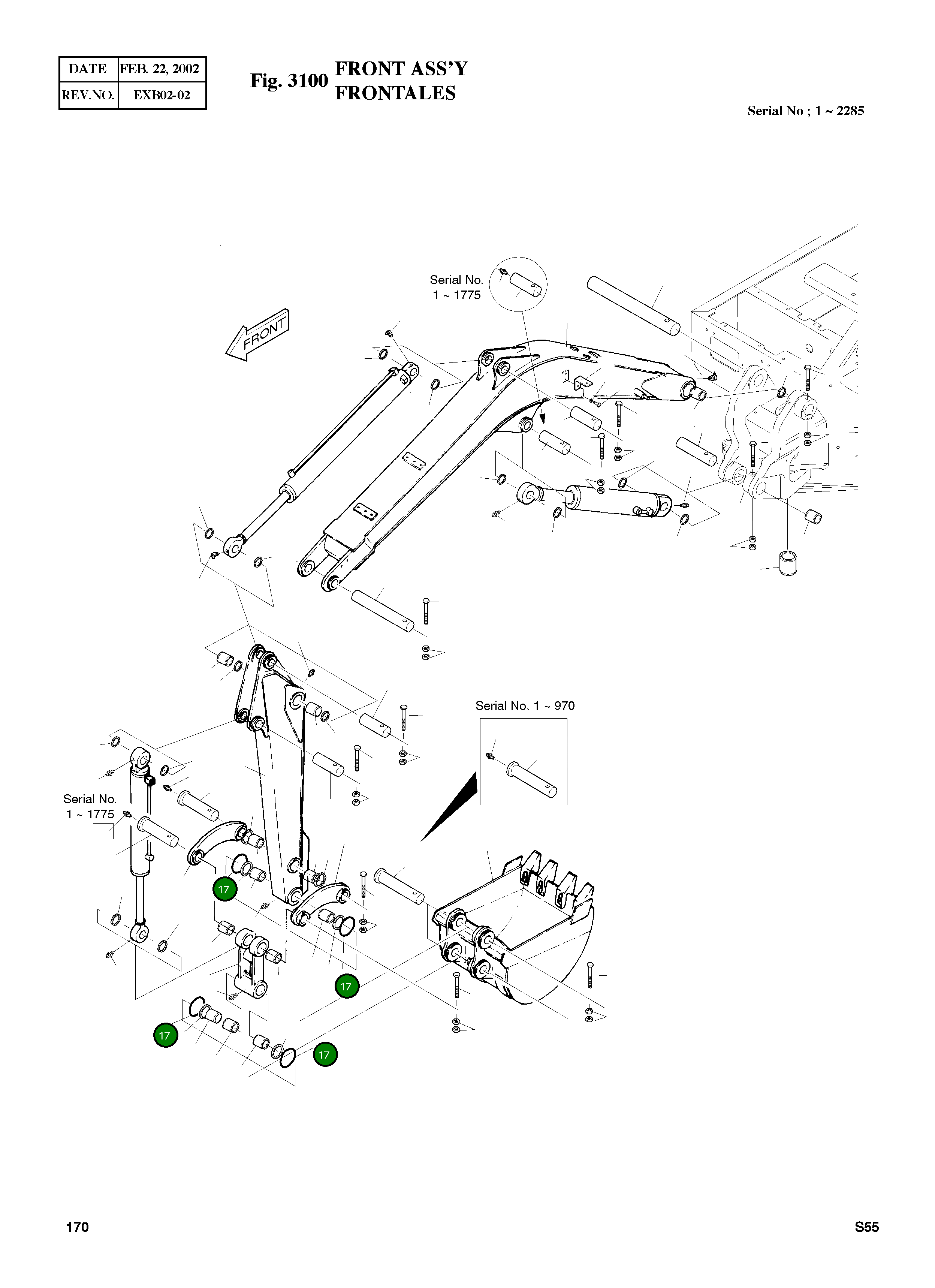 Кольцо уплотнительное (O-Ring) 2180-1105D4 Komatsu