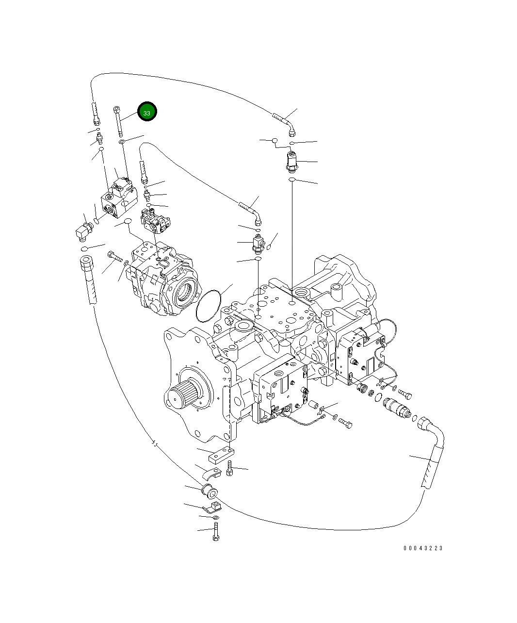 Болт 702-21-55320 Komatsu
