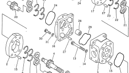 Кольцо уплотнительное (O-Ring) 705-17-01381 Komatsu