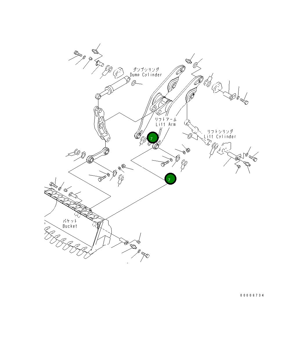 Кольцо 427-N42-1140 Komatsu