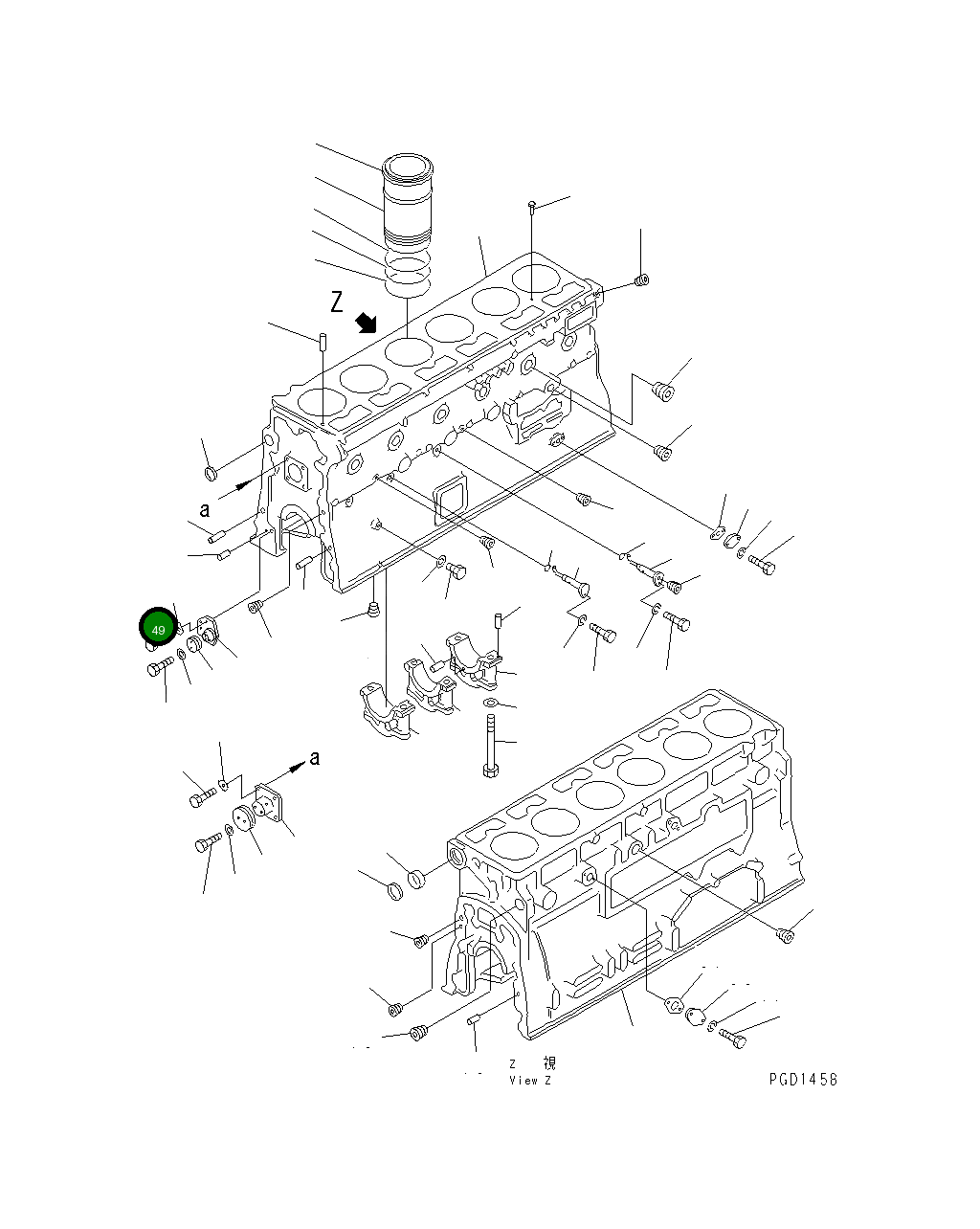 Болт 01010-31035 Komatsu