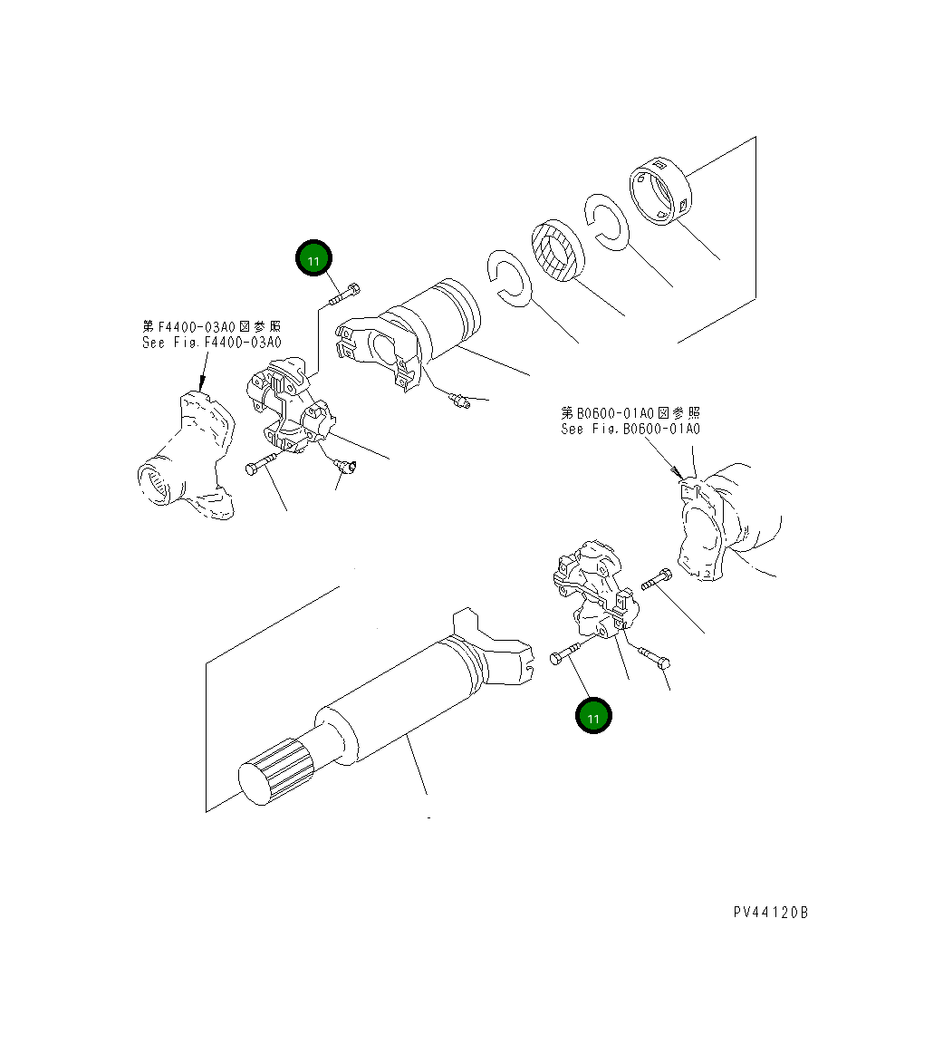 Болт 01050-61475 Komatsu