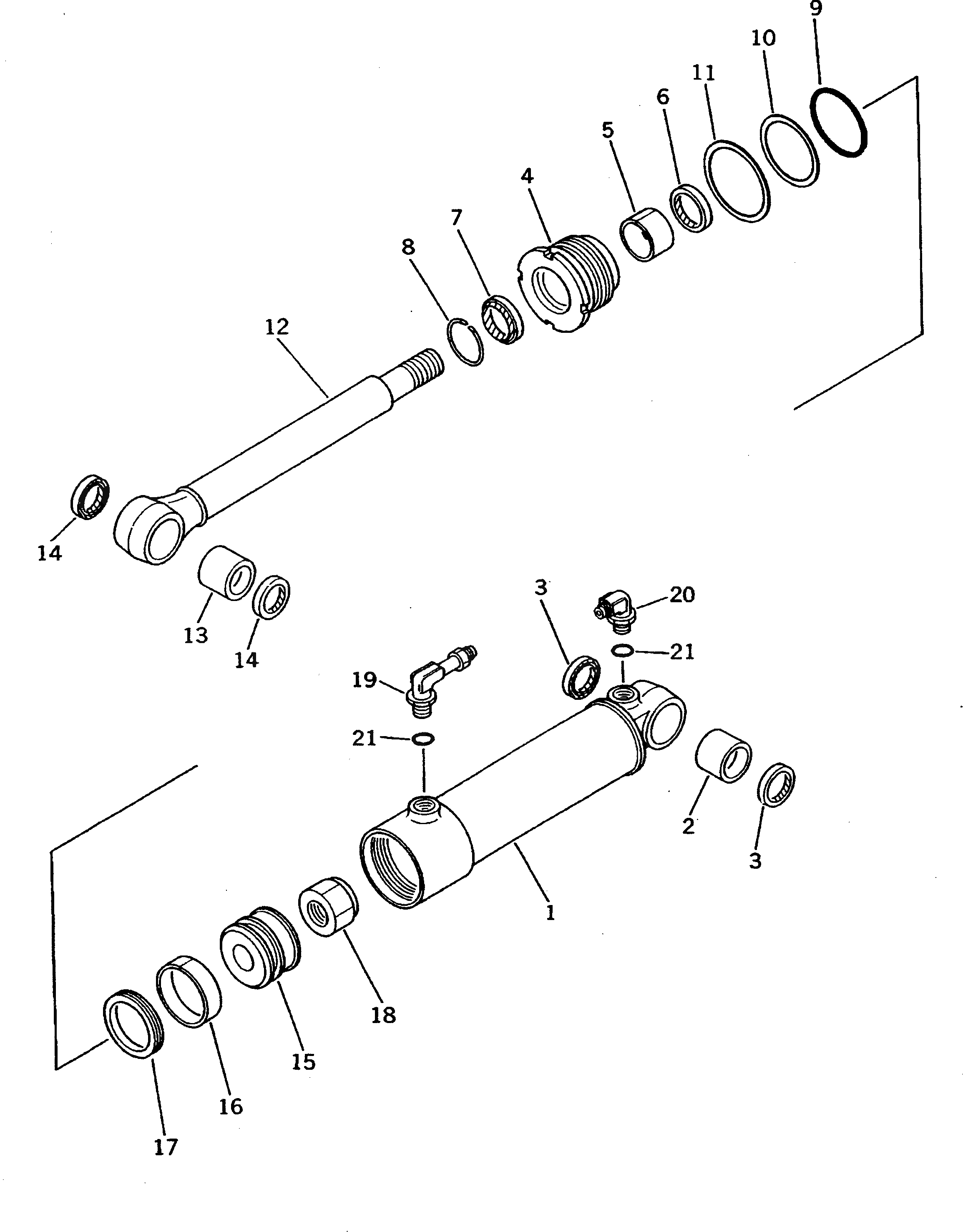 Кольцо уплотнительное (O-Ring) 07001-12085  Komatsu