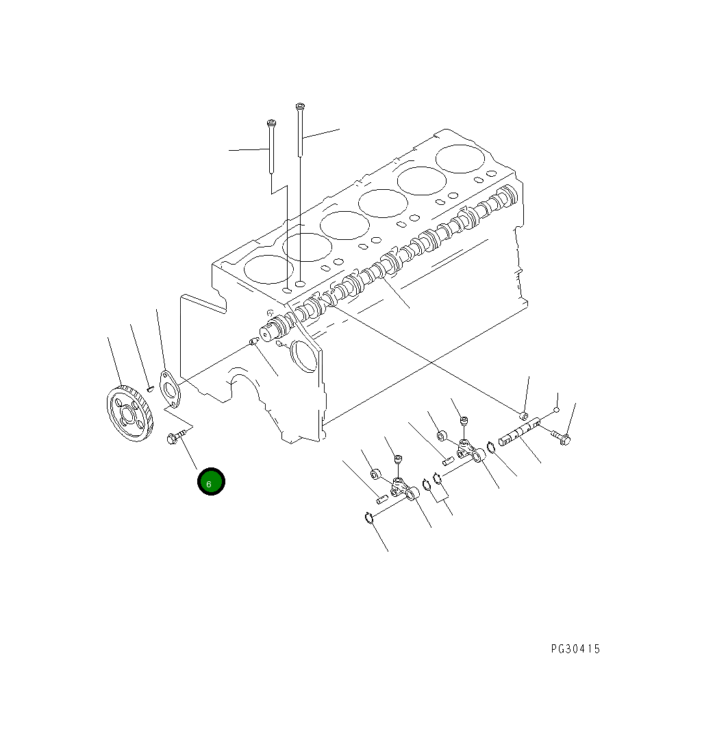 Болт 6210-81-8340 Komatsu