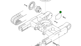 Крышка 2621-3902A Komatsu