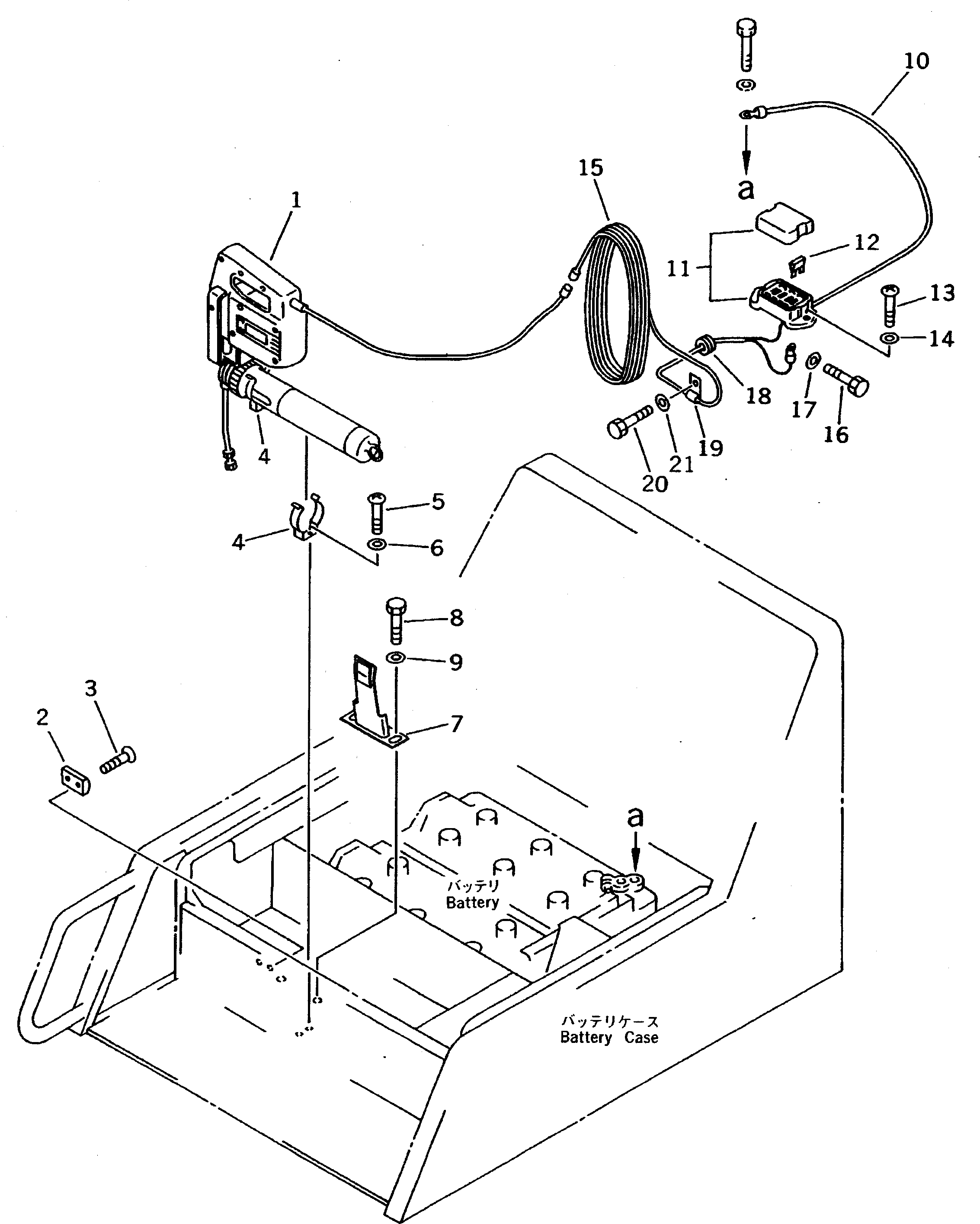 Болт 01010-50610  Komatsu
