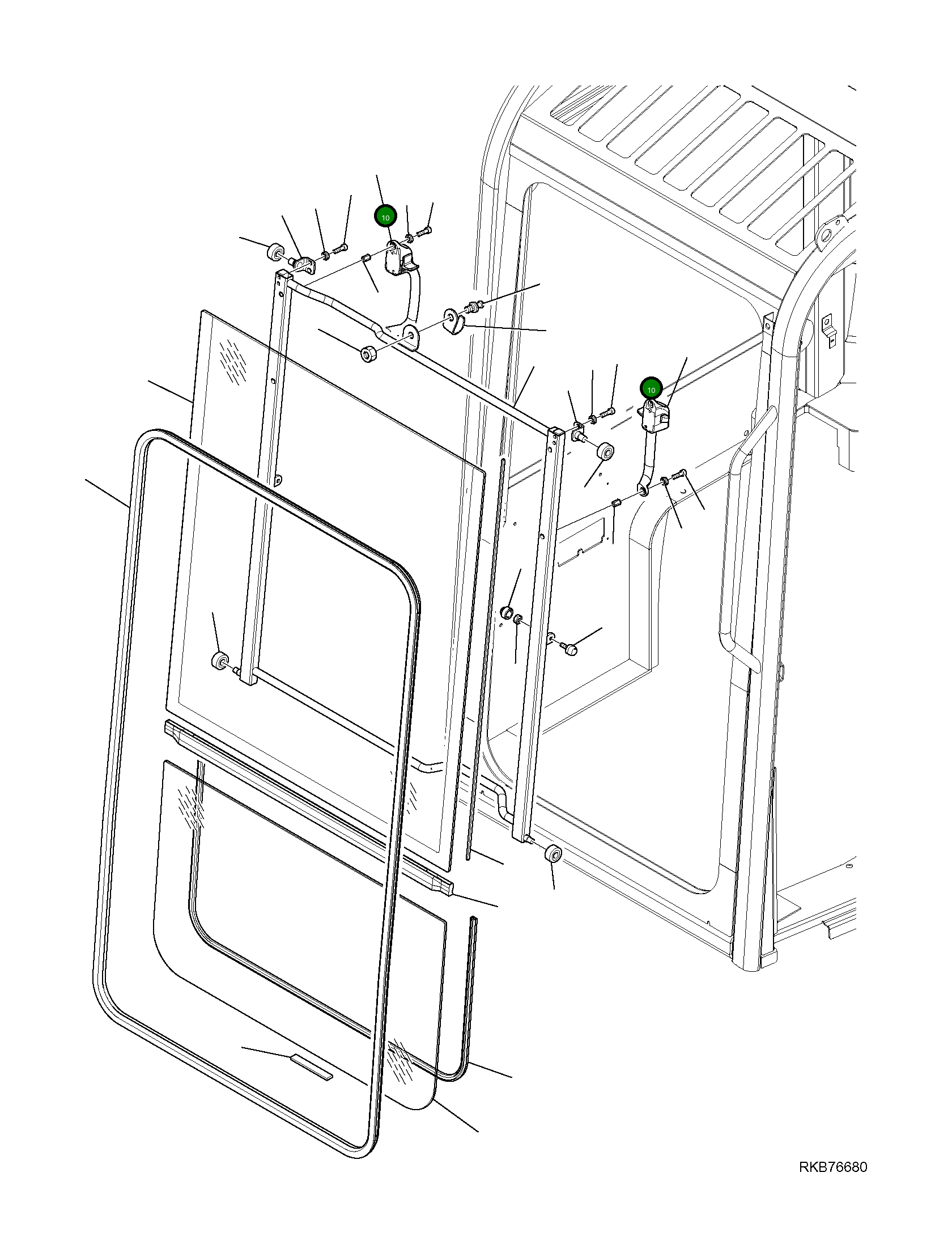 Болт 2A1-54-14950 Komatsu