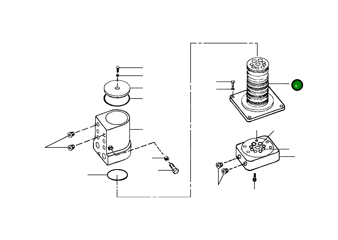Кольцо уплотнительное (O-Ring) 126 784 Komatsu