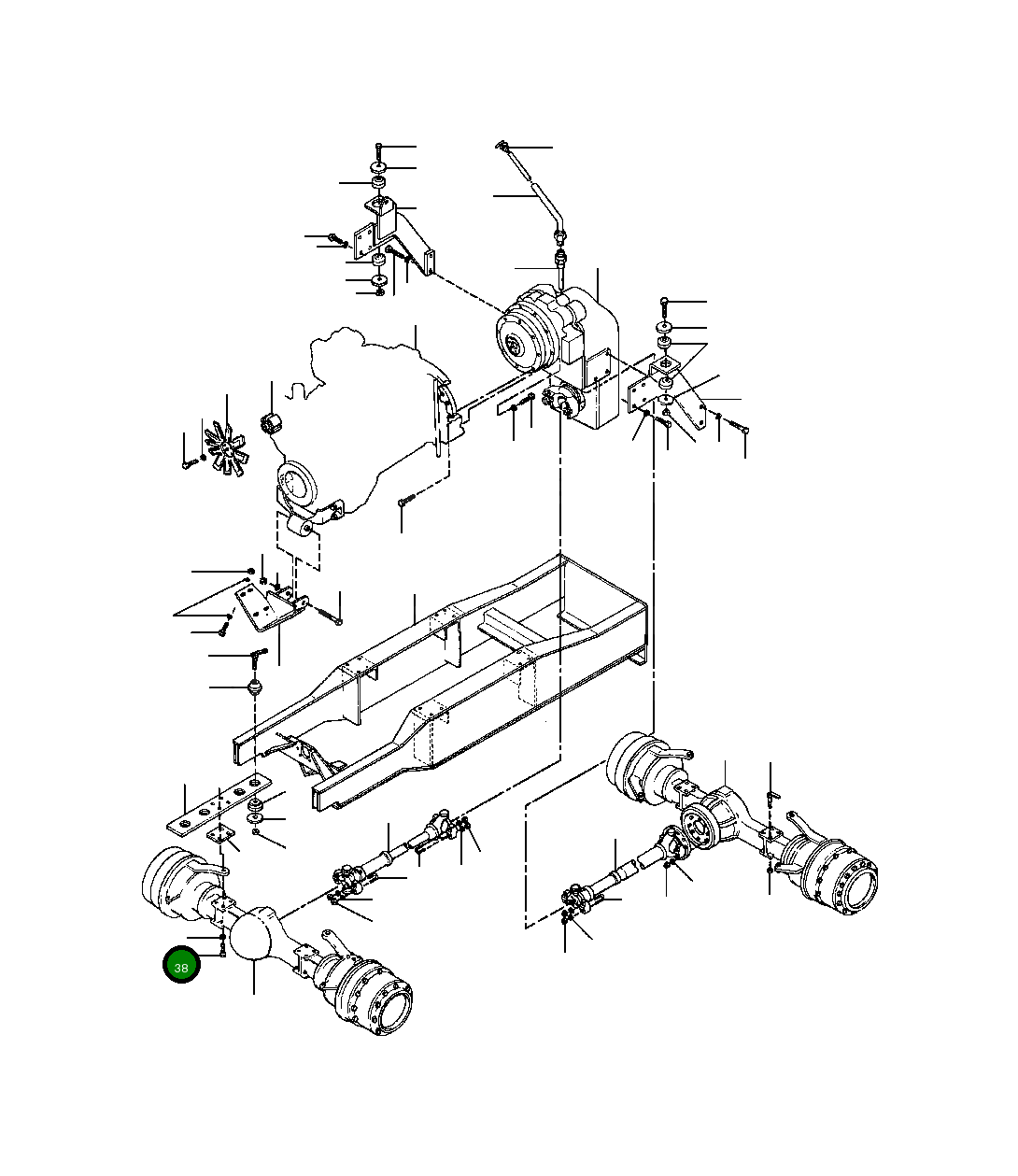Болт 50 137 Komatsu