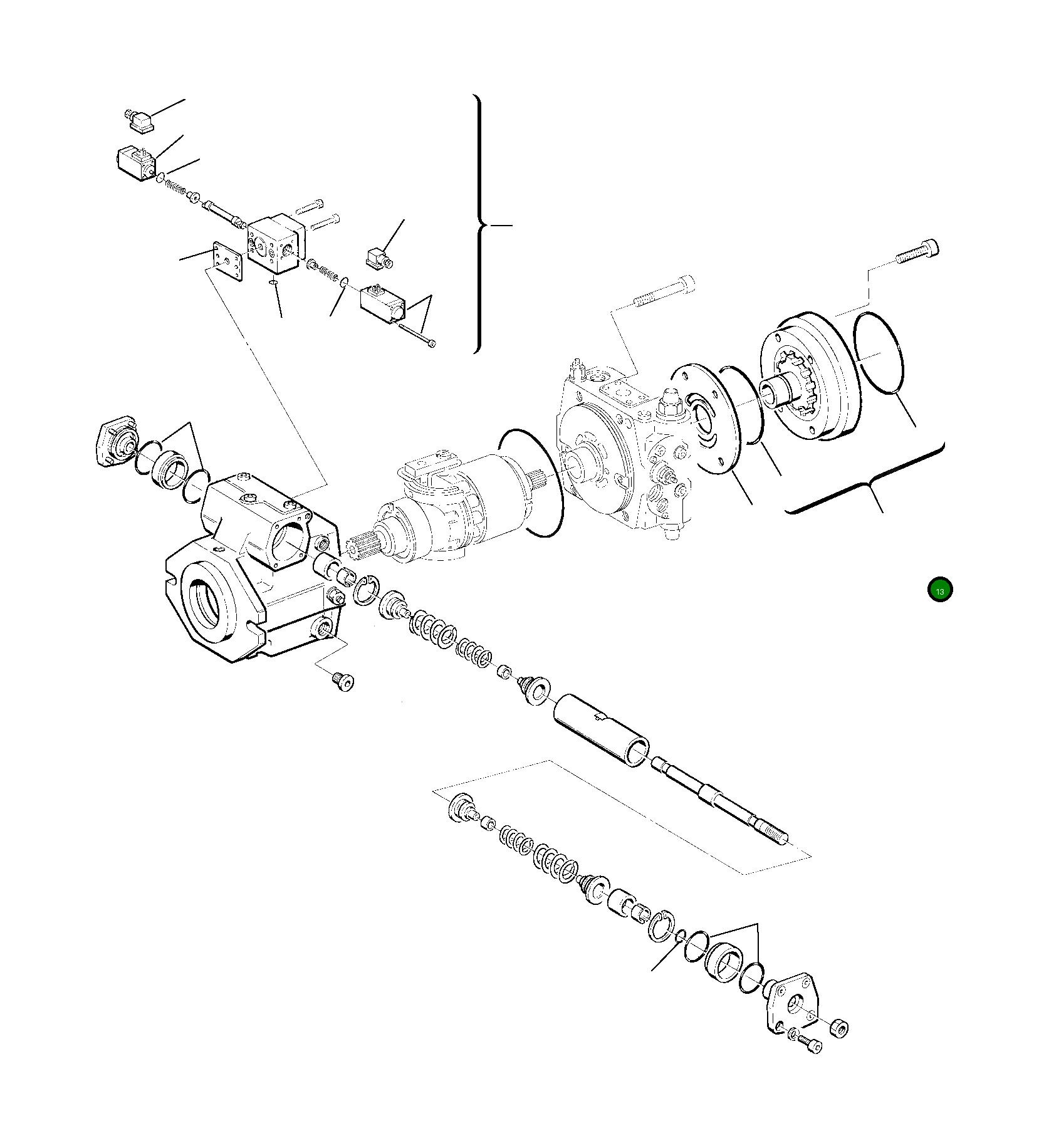 Кольцо уплотнительное (O-Ring) 840225155 Komatsu