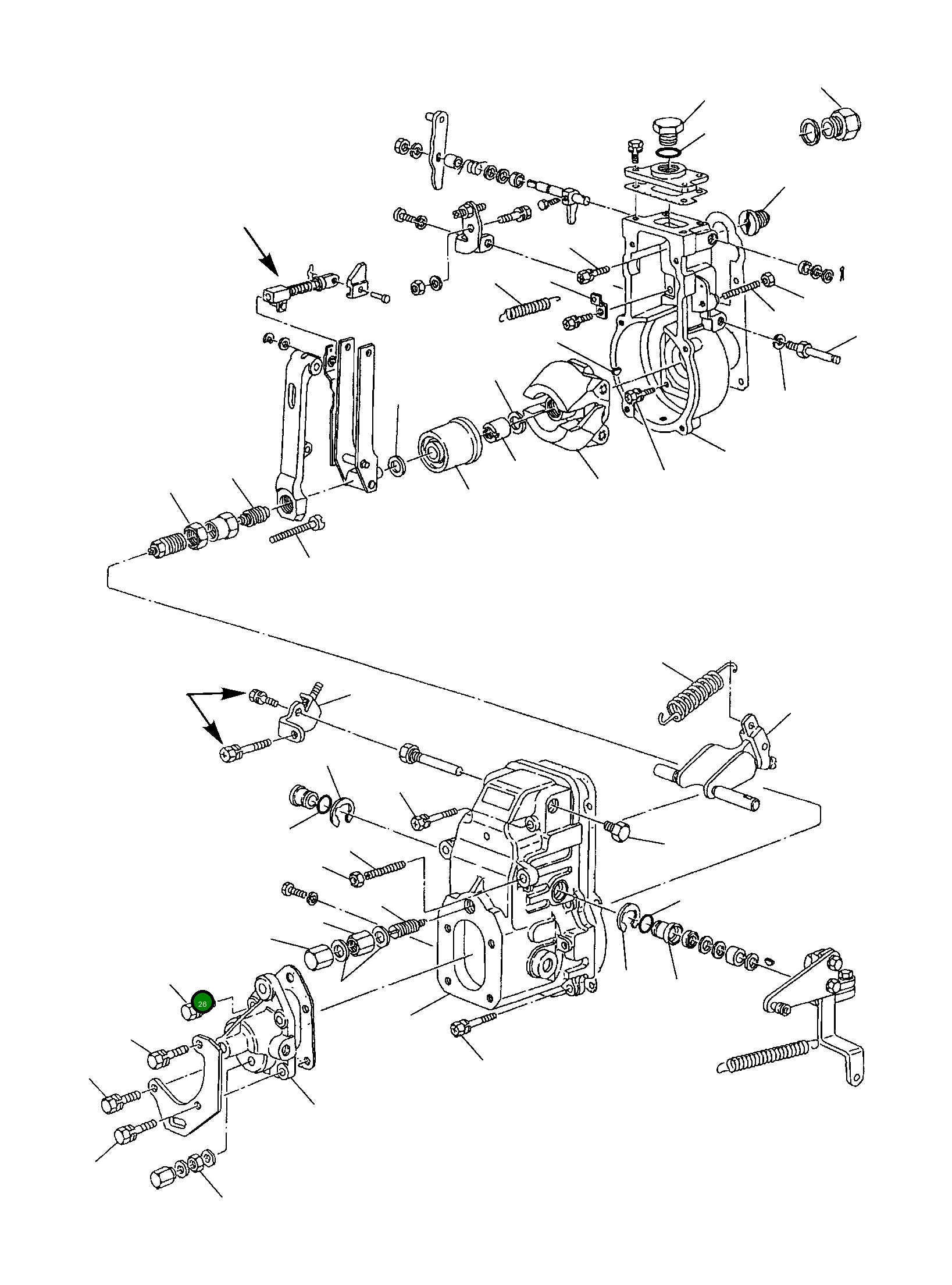 Болт YMX0200061640  Komatsu