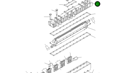Крышка 6152-12-4210 Komatsu