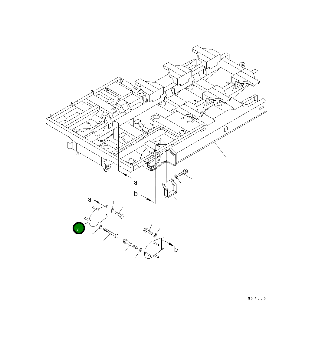 Крышка 277-30-51311  Komatsu