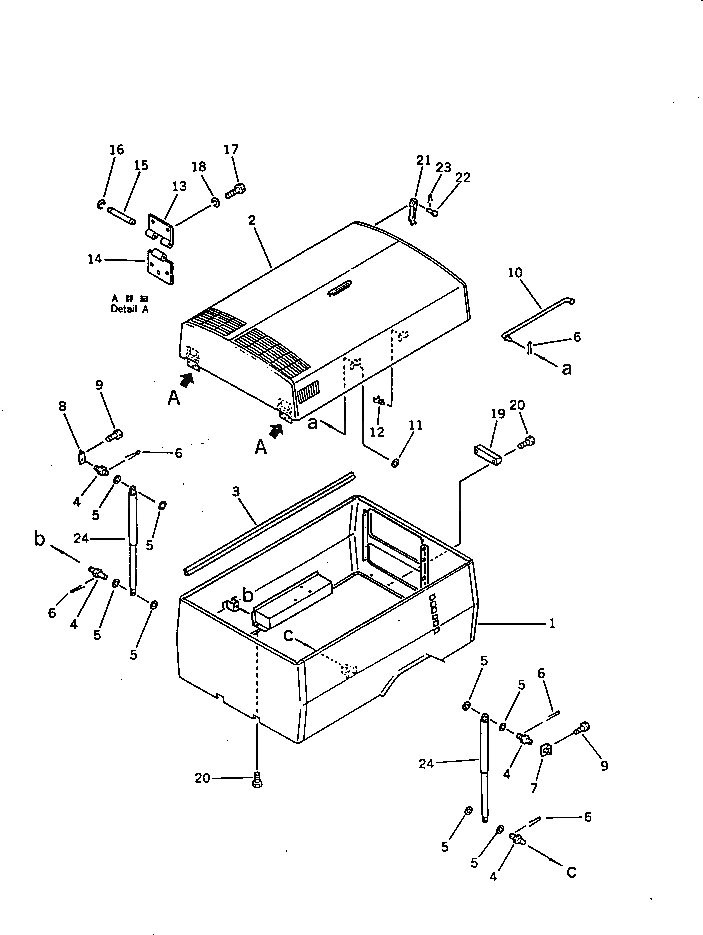Болт M800906008250  Komatsu