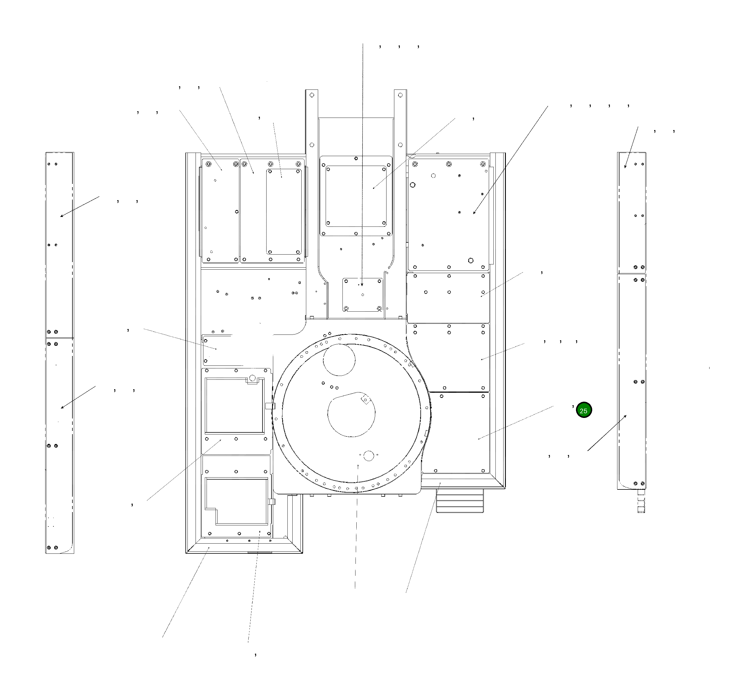 Крышка 20Y-54-KA450NK Komatsu