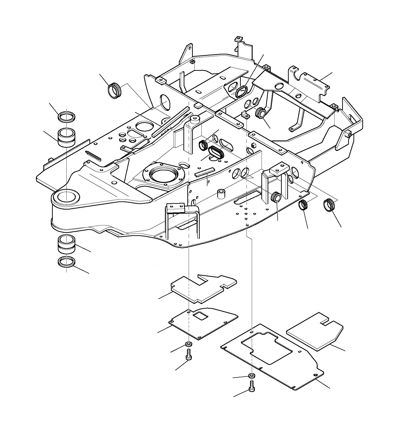Крышка 3F3035745 Komatsu