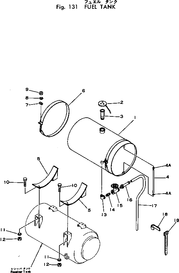 Болт M018011600306  Komatsu