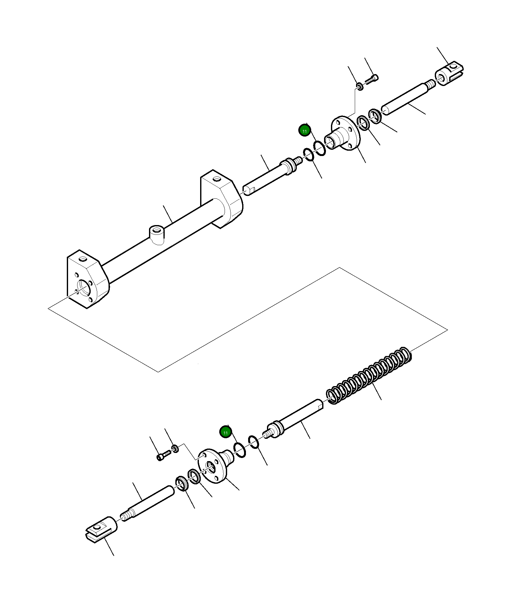 Кольцо уплотнительное (O-Ring) 21D-09-69360 Komatsu