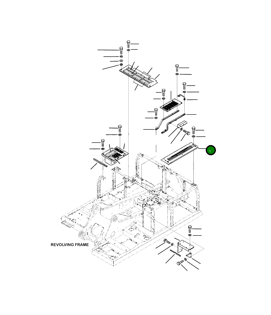 Крышка 207-54-41661 Komatsu