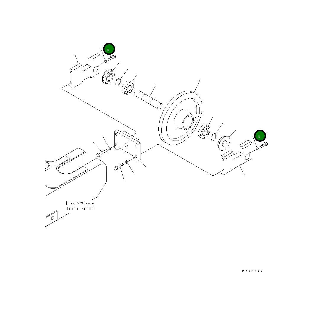 Болт IM82006208040 Komatsu