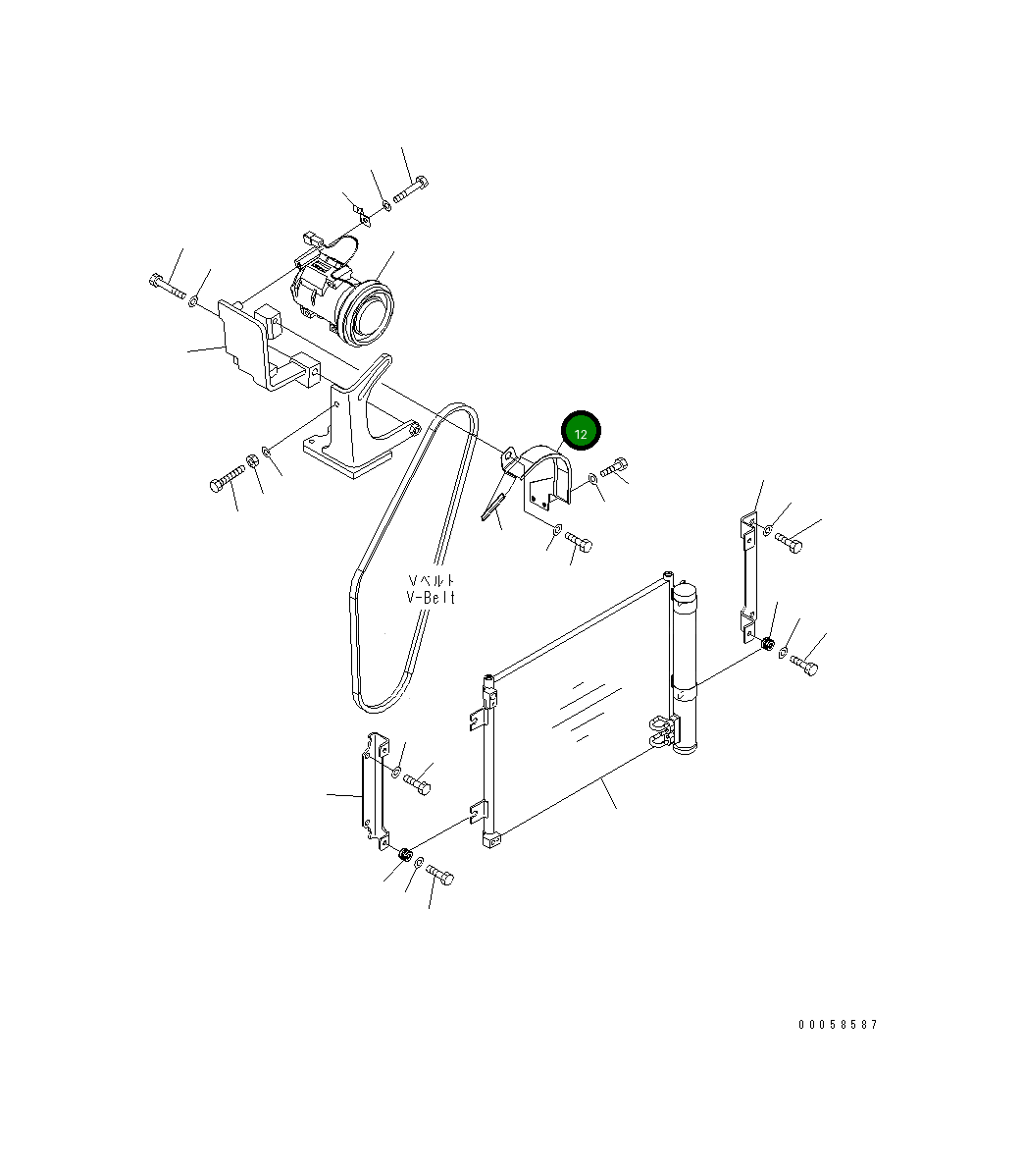 Крышка 22B-979-2121 Komatsu