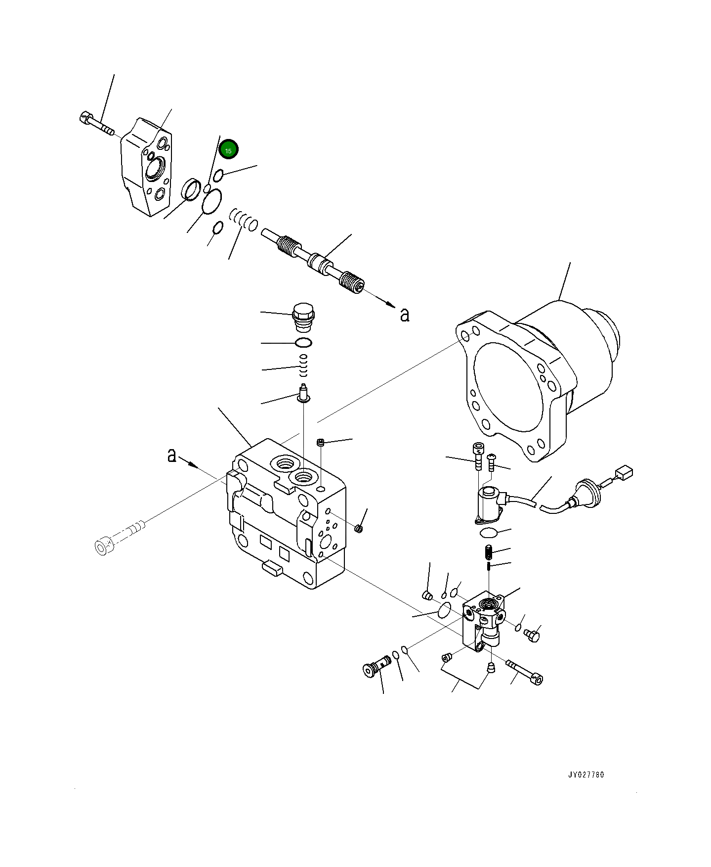 Кольцо уплотнительное (O-Ring) 07000-F2010 Komatsu