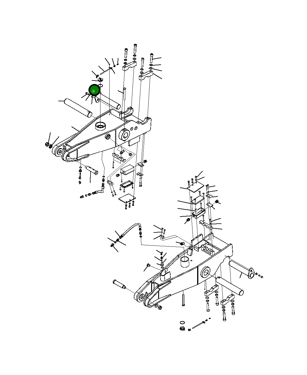 Крышка 20Y-958-B480 Komatsu
