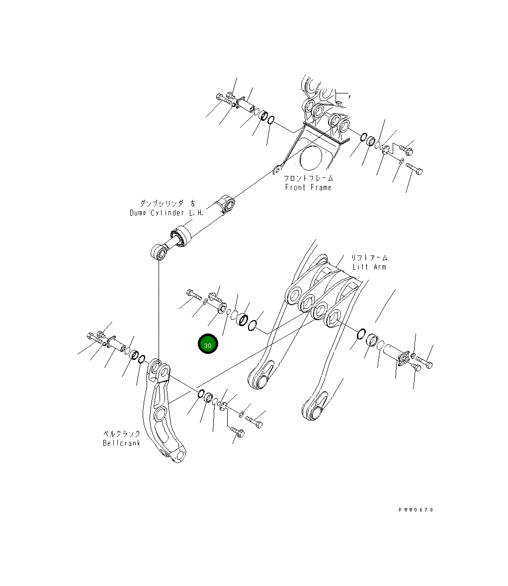 Крышка 42C-70-11451 Komatsu