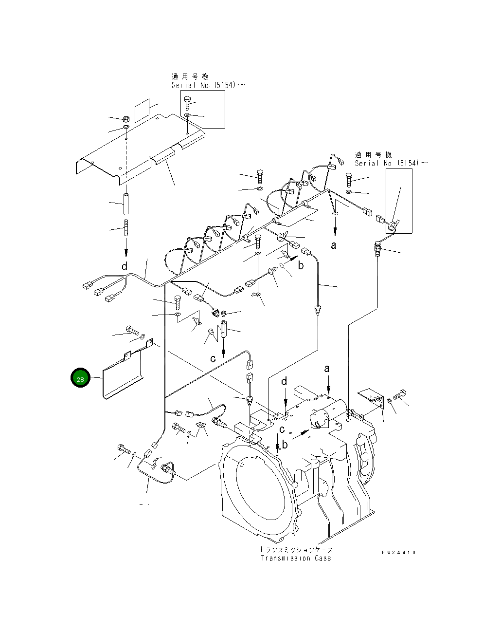 Крышка 567-15-48120 Komatsu